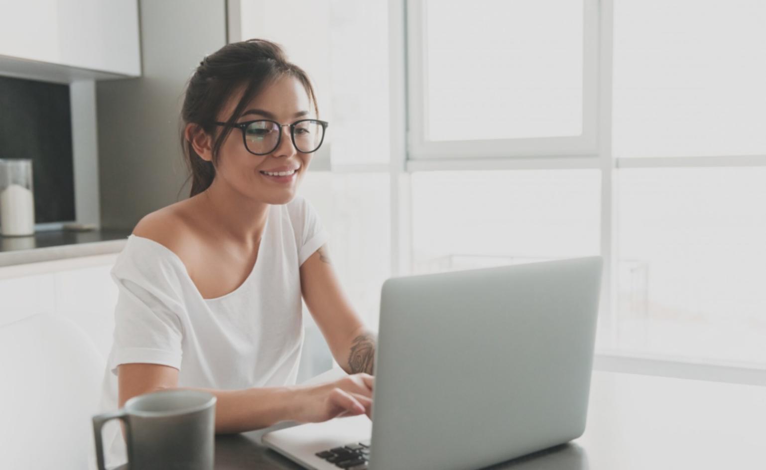 Person reviewing weekly budget planning documents